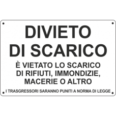 divieto scarico materiali divieto scarico materiali divieto scarico materiali 4